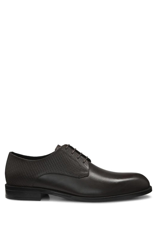 BOSS Tayil_Derb_ltmxwv, Men Derby, Dark Brown,