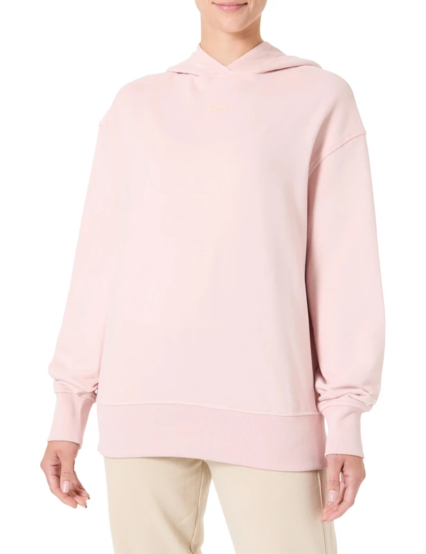 BOSS Women's C_Etea_5 10264439 01 Sweatshirt, Open Pink690, S