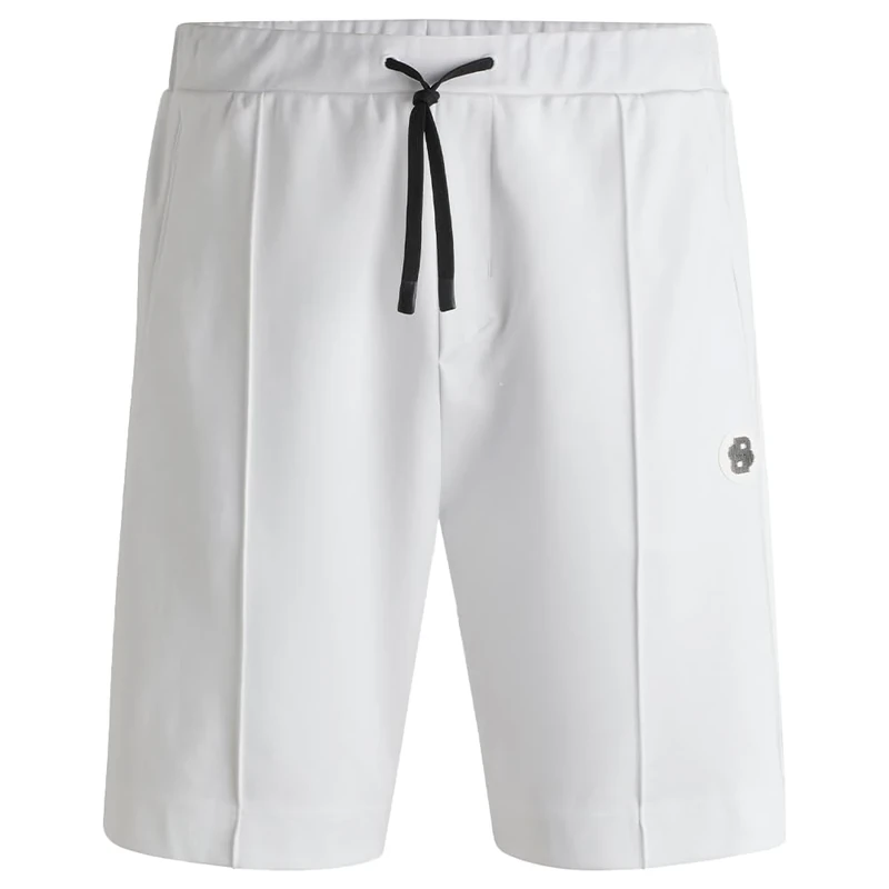 BOSS Men's Headlo TL 10267102 01 Jersey_Trousers, White100, S