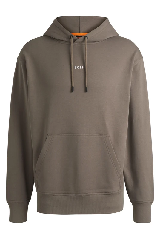 BOSS Men's WeSmallhood 10244192 01 Sweatshirt, Open Beige294,