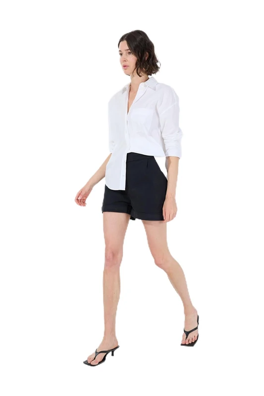BOSS Women's C_Taschi-D 10268092 01 Trousers_Flat, Black001,