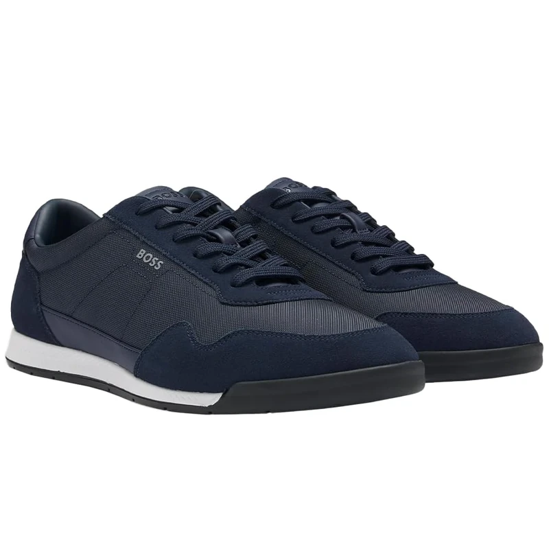 BOSS Titanium SL_sdtxny, Men Low_Profile, Navy,