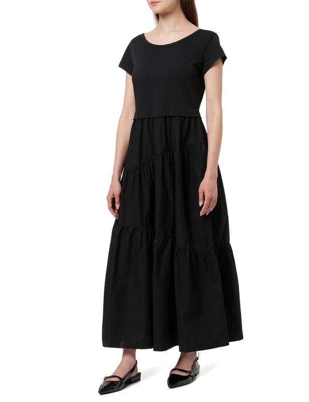 BOSS Women's C_Enesi_2 10271381 01 Jersey, Black001, - Image 1