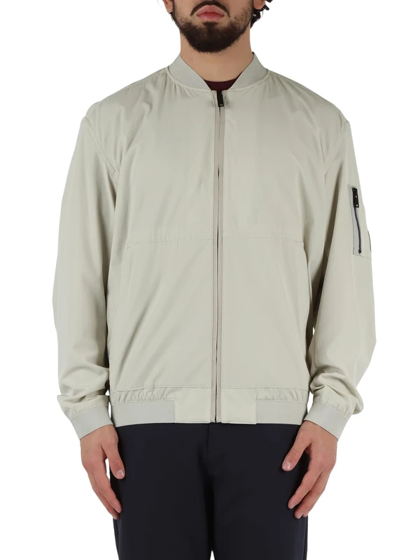 BOSS Men's Oneth 10257695 01 Outerwear_Jacket, Light Beige271, 48