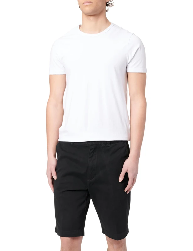 HUGO Men's Dante242 10259223 01 Shorts_Flat, Black001, 18 - Image 1