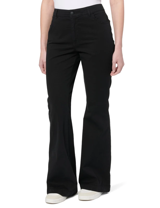 HUGO Women's Hizama-1-D_B 10270263 01 Trousers_Flat, Black001,