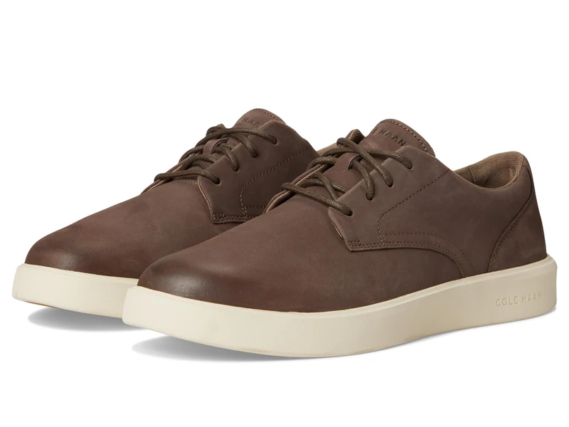 Cole Haan Men's Grand Crosscourt Daily Plain Toe Trainer, Lava Grey, UK8