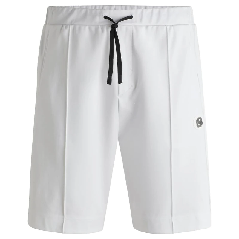 BOSS Men's Headlo TL 10267102 01 Jersey_Trousers, White100,