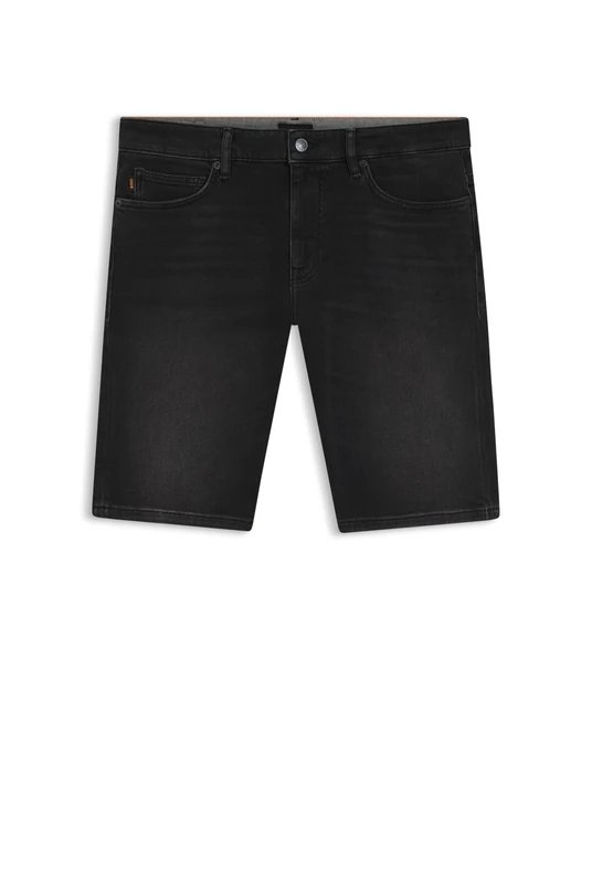 BOSS Men's Delaware Shorts BO 10269809 01 Jeans, Black008, 32
