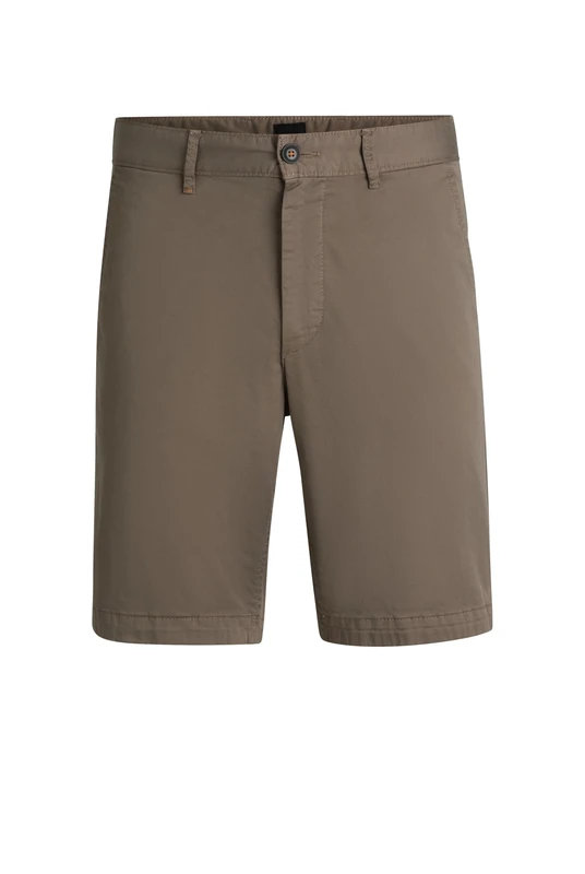 BOSS Men's Chino-Slim-Shorts 10270650 01 Flat, Open Beige294, 29