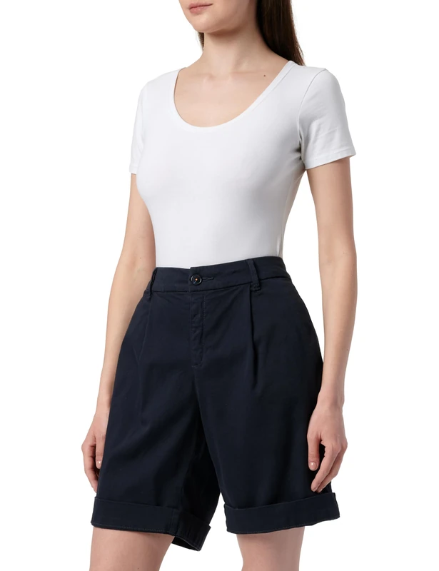 BOSS Women's C_Taggie1-D 10248849 01 Trousers_Flat, Dark Blue404, 6