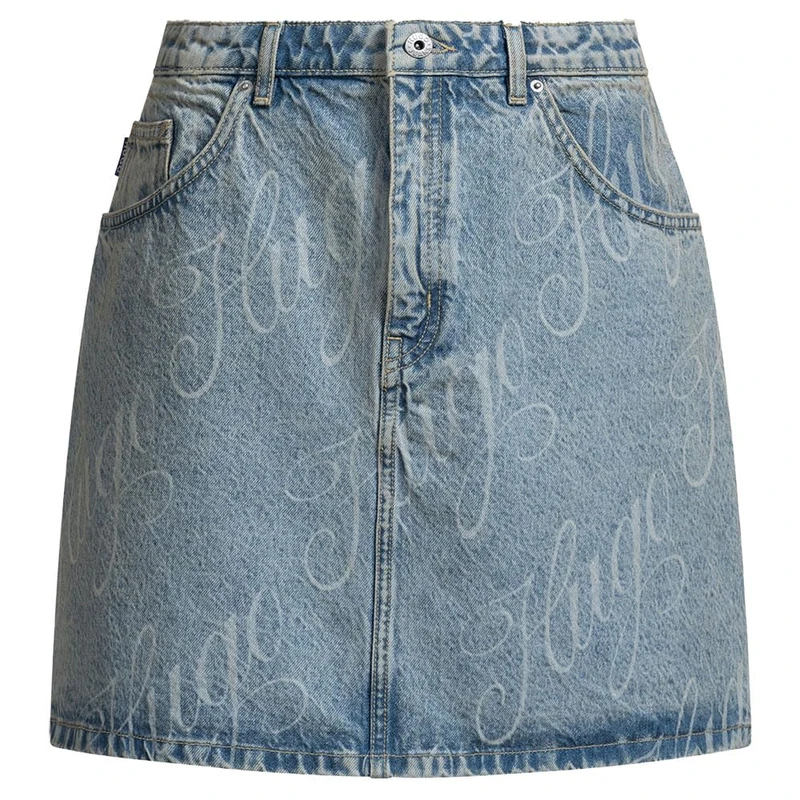 HUGO Women's Gami_2_B 10270465 01 Jeans_Skirt, Open Miscellaneous994, L