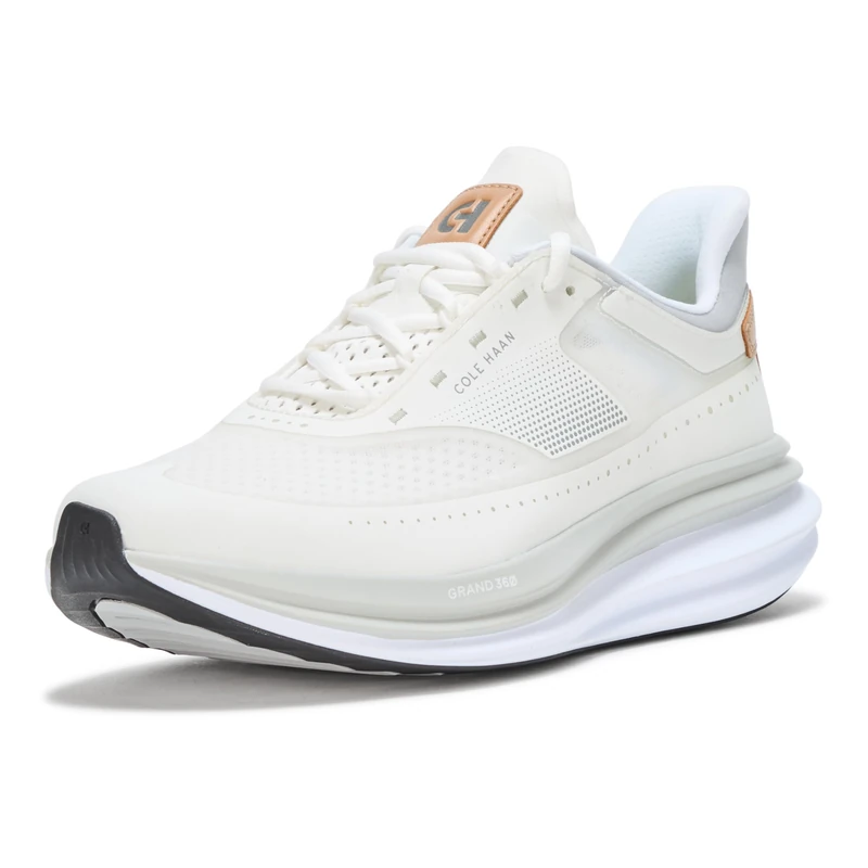 Cole Haan Men's OriginalGrand Quadstar Running Sneaker, Optic White/Nimb Cld, 11-M UK
