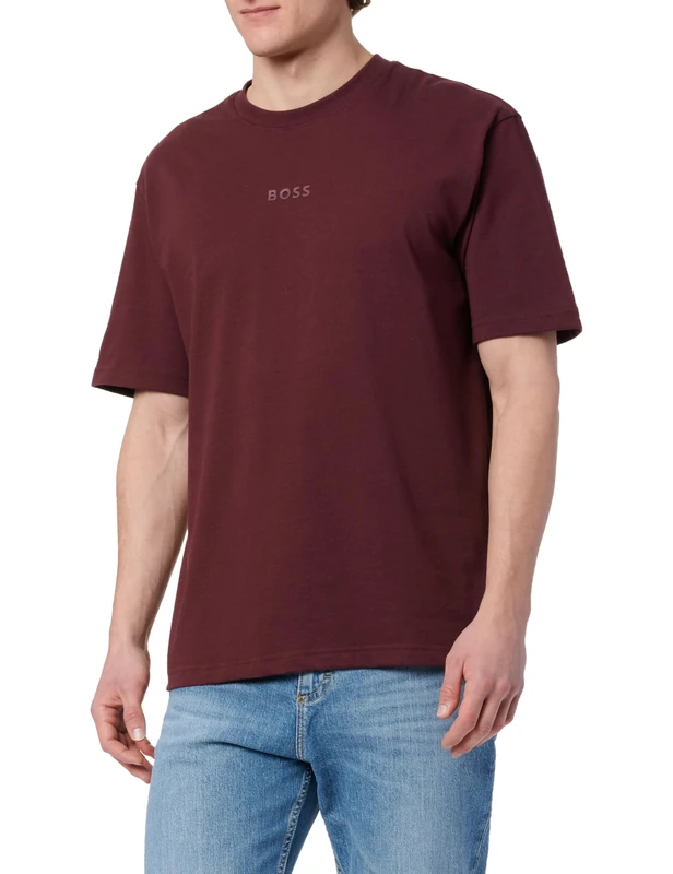 BOSS Men's Tee 10 10262150 01 T_Shirt, Medium Red614, XS