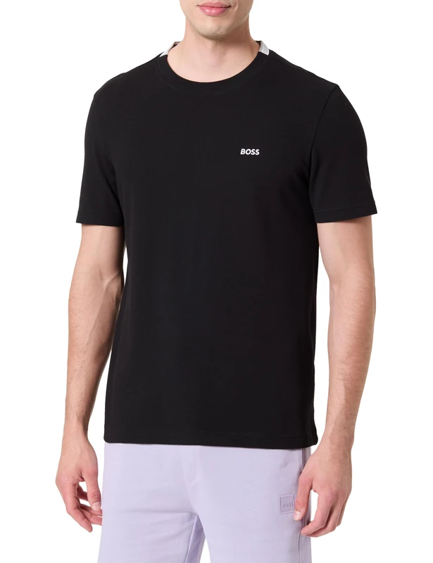 BOSS Men's Taddy 10266738 01 T_Shirt, Black001,