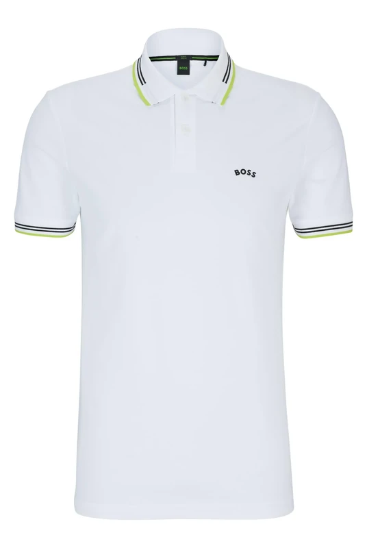 BOSS Men's Paul 10255848 01 Polo, Natural106,