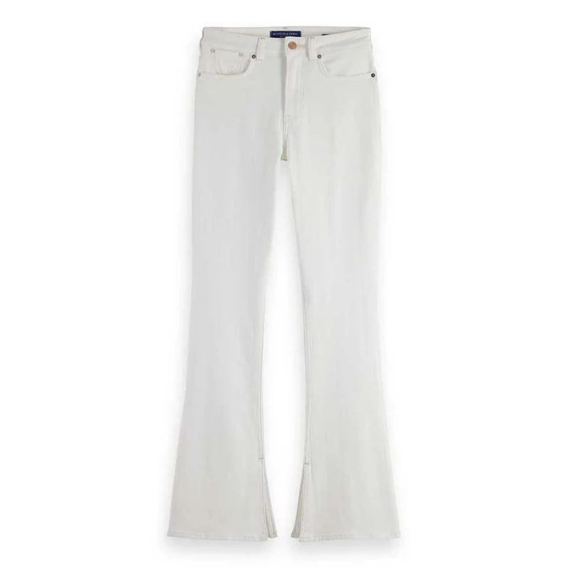 Scotch & Soda Women's The Charm Jeans, Tennis White, 31W x 34L