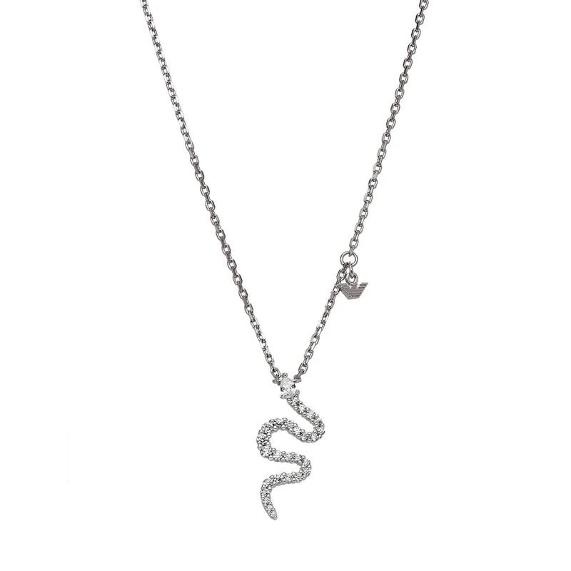 Emporio Armani Women's Silver Sterling Silver Pendant, EG3611040