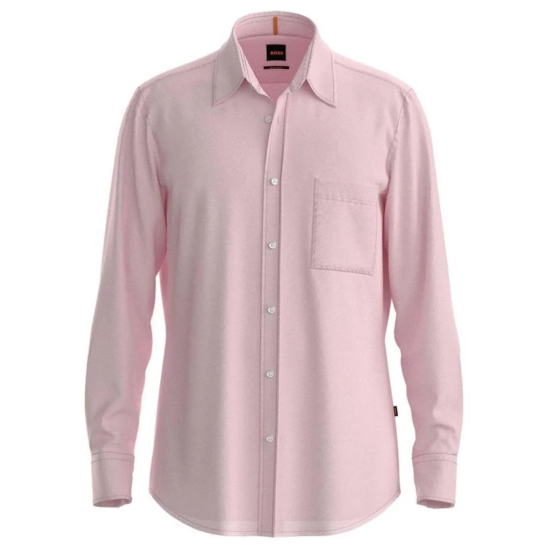 BOSS Men's Relegant_6_M 10267858 01 Shirt, Light/Pastel Pink682, 5XL