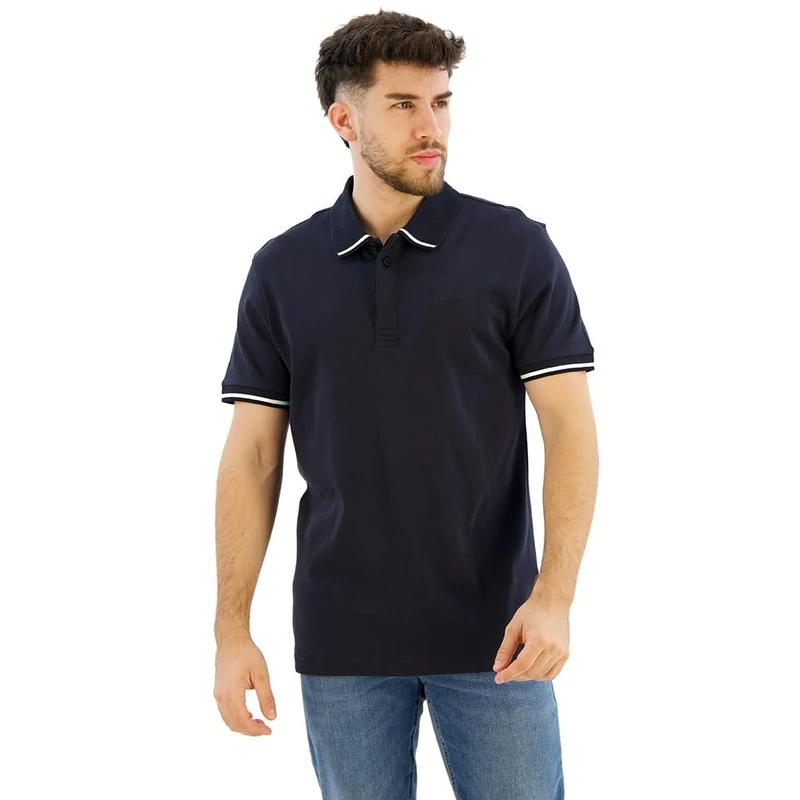 BOSS Men's Paddy Lux Heritage 10270235 01 Polo, Dark Blue402,