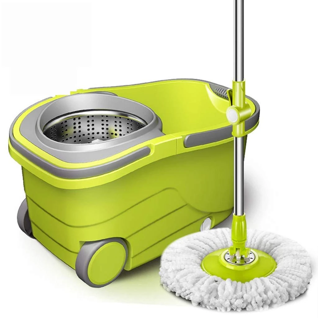 WADRBSW Electronics Mops Suspended Separation Bucket Smart Mop With Wheels Spin Noozle Mop Clean Broom Head Cleaning Floors House To pursue happiness