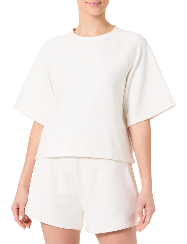 HUGO Women's Dorlina_B 10270025 01 T_Shirt, Open White110, M