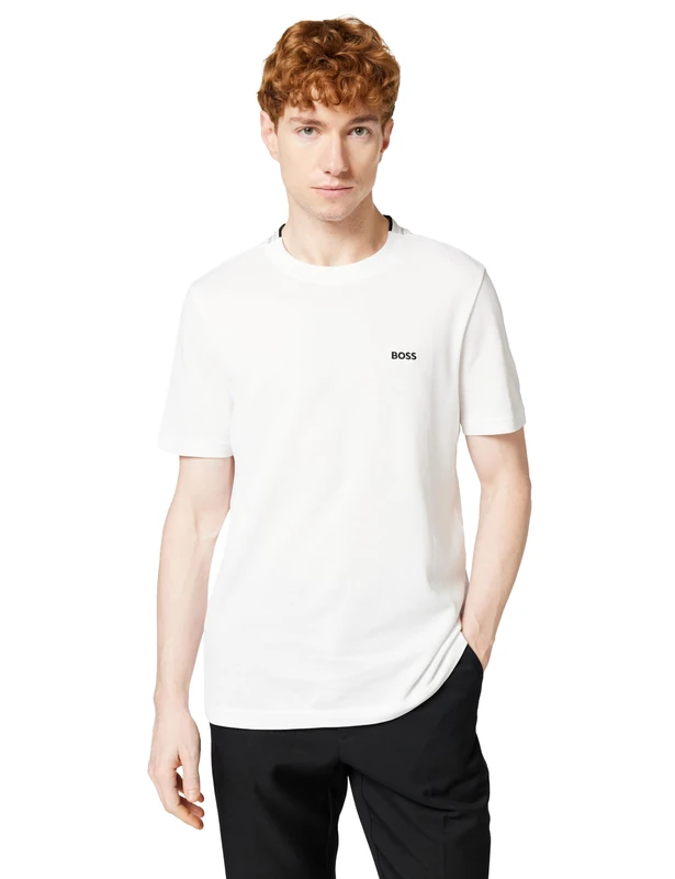 BOSS Men's Taddy 10266738 01 T_Shirt, White100, M