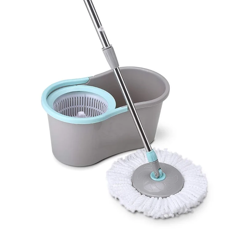 WADRBSW 360 Rotating Head Microfiber Spinning Floor Mop Head for Housekeeper Home Floor Cleaning Mop To pursue happiness