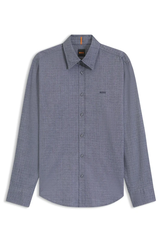 BOSS Men's Relegant_6_M 10267858 01 Shirt, Dark Blue404,