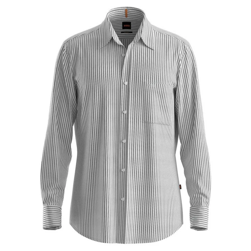 BOSS Men's Relegant_6_M 10267891 01 Shirt, White100, 4XL