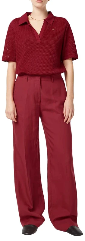 Scotch & Soda Women's Edie Casual Pants, Roadside Red, 24 W/30 L