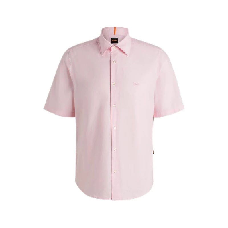 BOSS Men's Rash_2_M 10260292 01 Shirt, Light/Pastel Pink682,