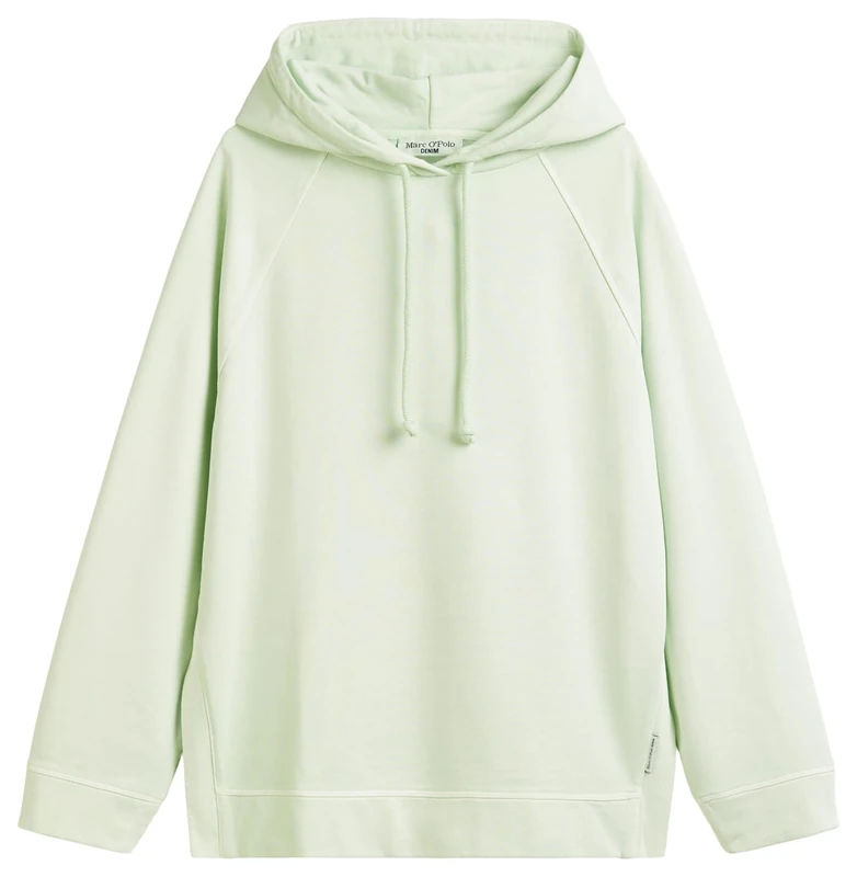 Marc OߴPolo Denim Women's Relaxed Fit Organic Cotton Hoodie, Green (Mint Mist), XS - Image 1
