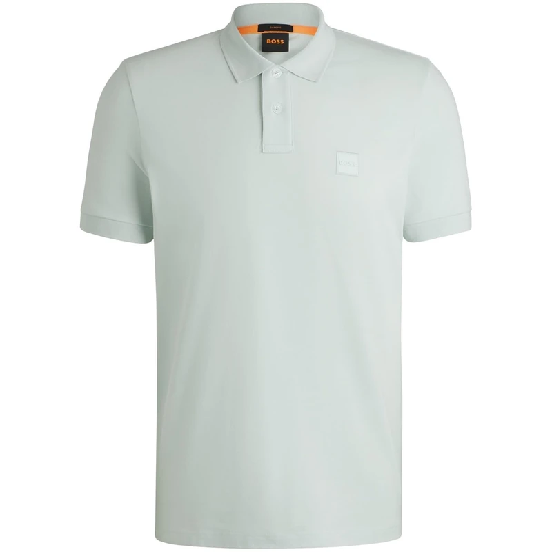 BOSS Mens Passenger 10256683 01 Polo, Light Blue, XL UK