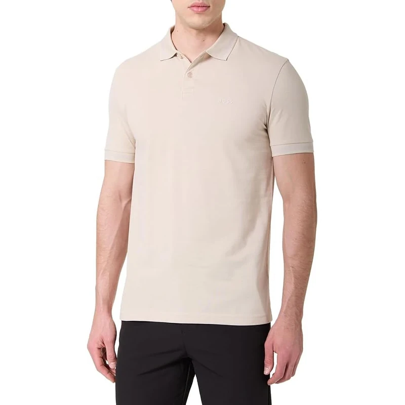 BOSS Men's Pio 1 10256488 01 Polo, Open Beige284,