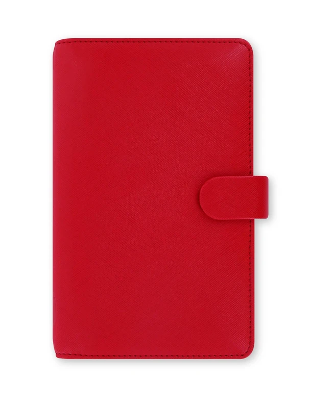 Filofax Personal Compact Saffiano organiser - Poppy