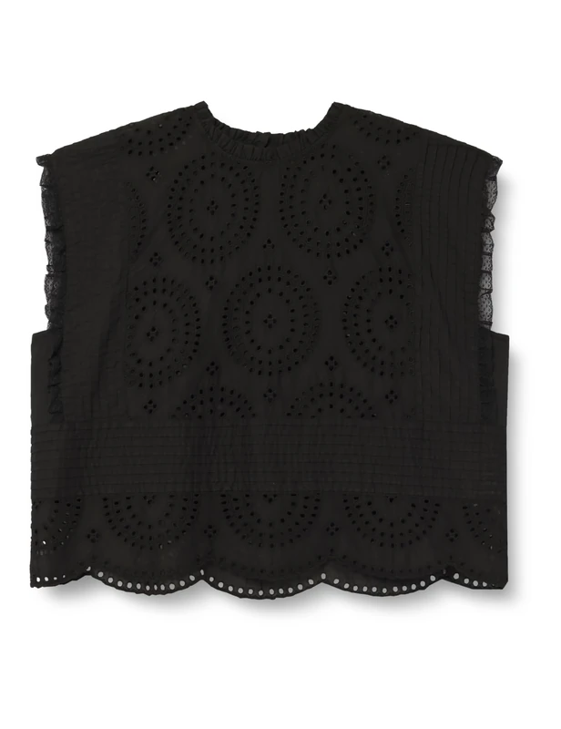 BOSS Women's C_Bredy 10270408 01 Blouse, Black001,