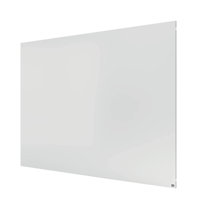 Nobo Infinity Frameless Magnetic Whiteboard, 1200 x 900mm, Magnetic Whiteboard, 120 x 90cm, UV Cured Steel, Easy-Clean White Board, White, 1915715