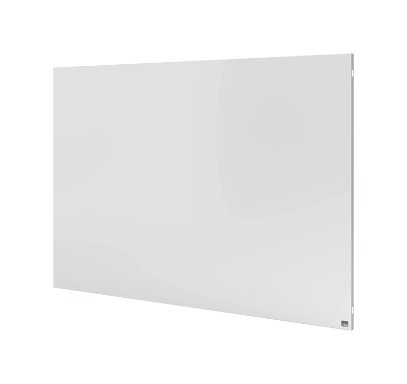 Nobo Infinity Frameless Magnetic Whiteboard, 900 x 600mm, Magnetic Whiteboard, 90 x 60cm, UV Cured Steel, Easy-Clean White Board, White, 1915714