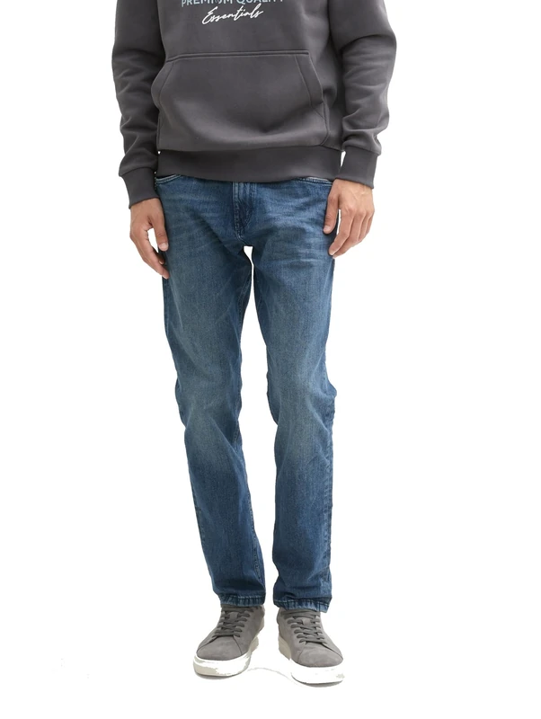 TOM TAILOR Men's 1046964 Josh Regular Slim Jeans, 10281-Mid Stone Wash Denim, 29 W/30 L