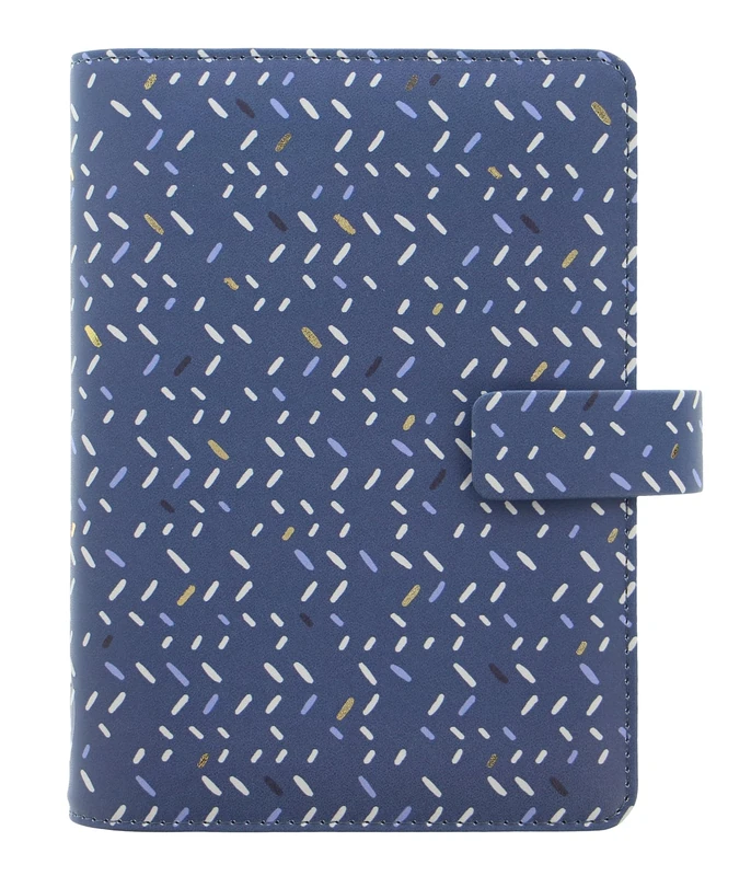 Filofax Personal Indigo organiser - frost