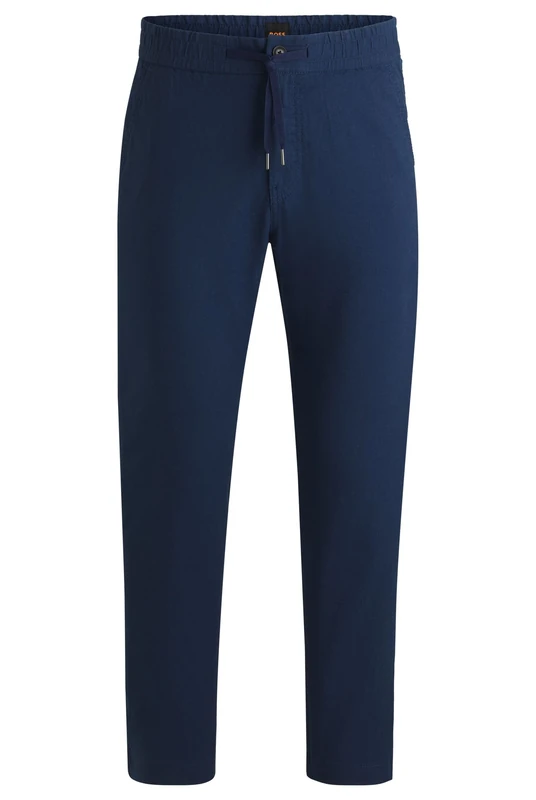 BOSS Men's Sanderson-L 10270448 01 Trousers_Flat, Open Blue466, - Image 1