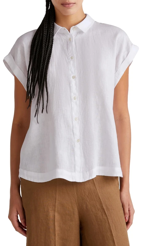 United Colors of Benetton Shirt, White, S - Image 1