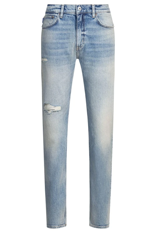 HUGO Men's Ash 10265727 06 Jeans_Trousers, Bright Blue434, 29 W/34 L