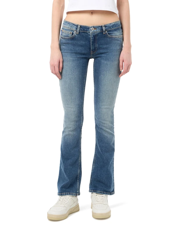 HUGO Women's Getti_2_B 10259234 01 Jeans_Trousers, Medium Blue429, 30W x 34L