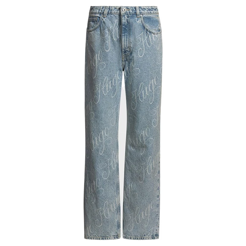 HUGO Women's Elyah_B 10270465 01 Jeans_Trousers, Open Miscellaneous994, 34W x 32L