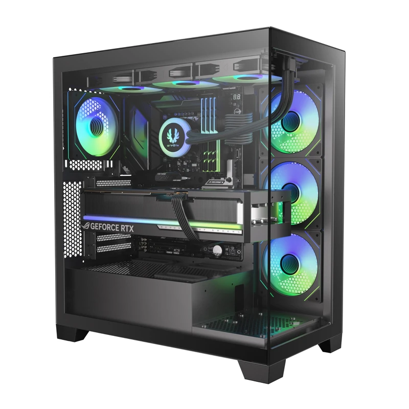 BitFenix CETO Premium Edition Mid Tower PC Case (Black)