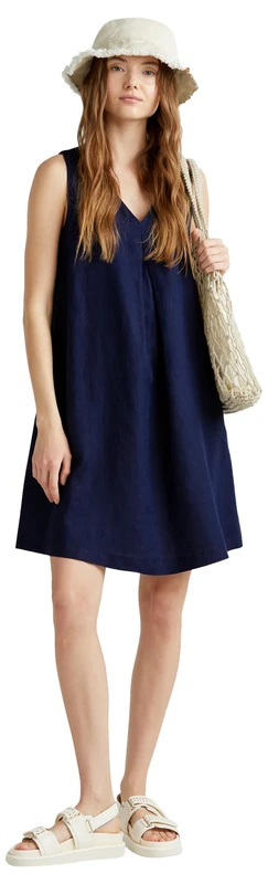 United Colors of Benetton Dress, Blue, L