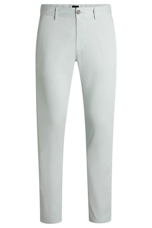 BOSS Men's Chino_Slim 10242156 01 Trousers_Flat, Open Blue474,