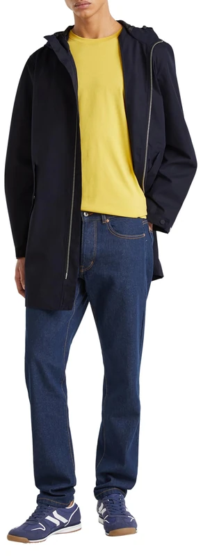 United Colors of Benetton Men's Giaccone 2h4run06c Jacket, Blue, M